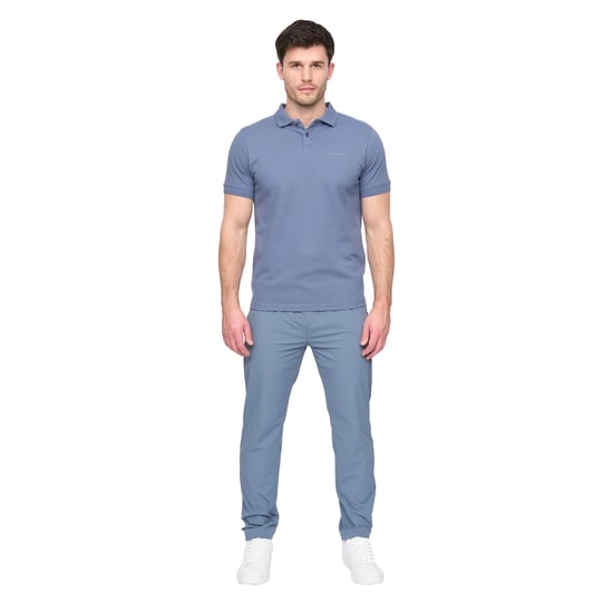 Duck and Cover - "Limatar" Poloshirt für Herren, kurzärmlig (Hell-Jeansblau) - Image 4