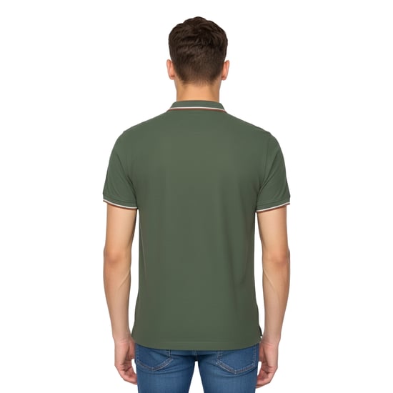 Duck and Cover - "Melports" Poloshirt für Herren (Khakigrün) - Image 2