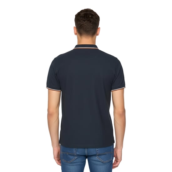 Duck and Cover - "Melports" Poloshirt für Herren (Marine) - Image 2