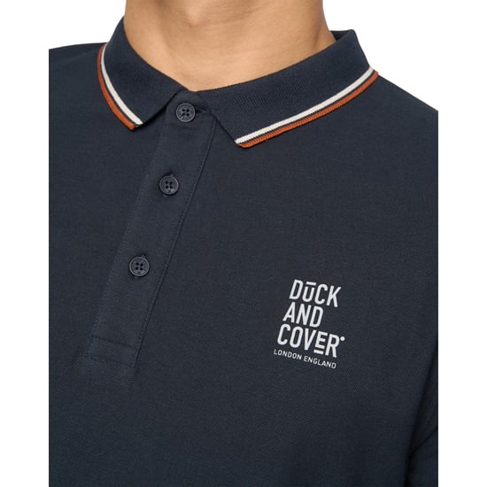 Duck and Cover - "Melports" Poloshirt für Herren (Marine) - Image 3