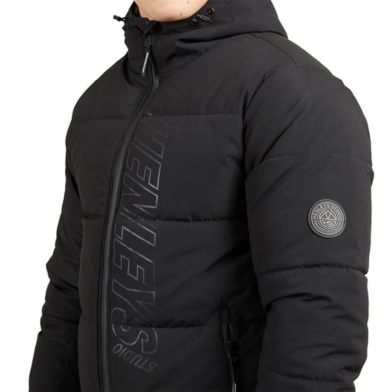 Henleys - "System Ski" Steppjacke für Herren (Schwarz) - Image 3