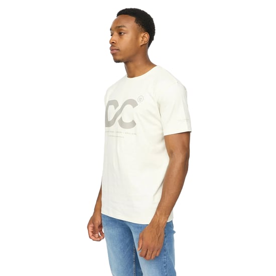 Duck and Cover - "Polymoore" T-Shirt für Herren, Schwer (Naturweiß) - Image 3