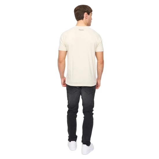 Crosshatch - "Chantlars" T-Shirt für Herren (Naturweiß) - Image 2