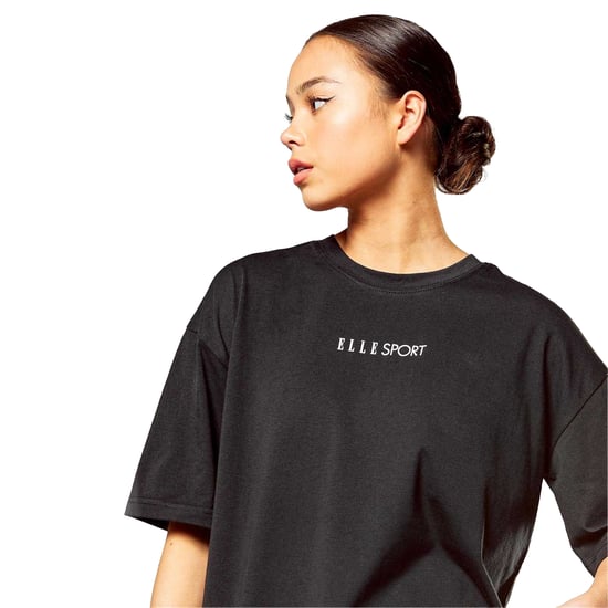 Elle - T-Shirt für Damen, Boyfriend - locker geschnitten (Schwarz) - Image 2