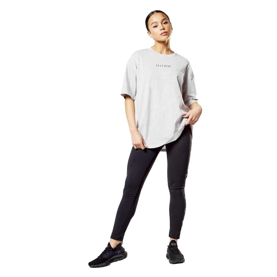 Elle - T-Shirt für Damen, Boyfriend - locker geschnitten (Grau) - Image 6