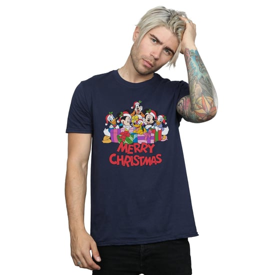 Disney - "Mickey Mouse and Friends" T-Shirt für Herren (Marineblau) - Image 3