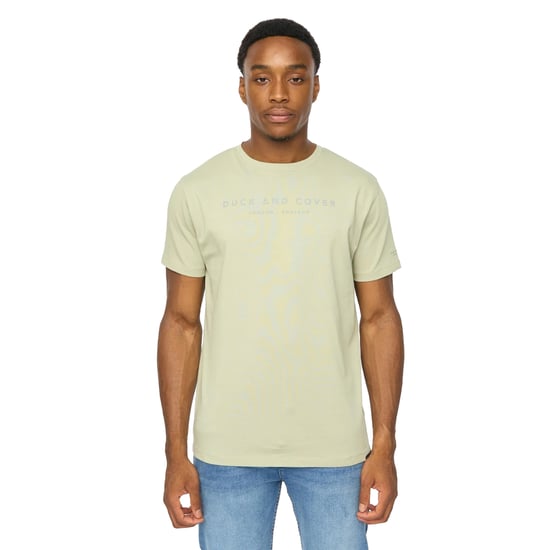 Duck and Cover - "Crytons" T-Shirt für Herren, Schwer (Salbei) - Image 1