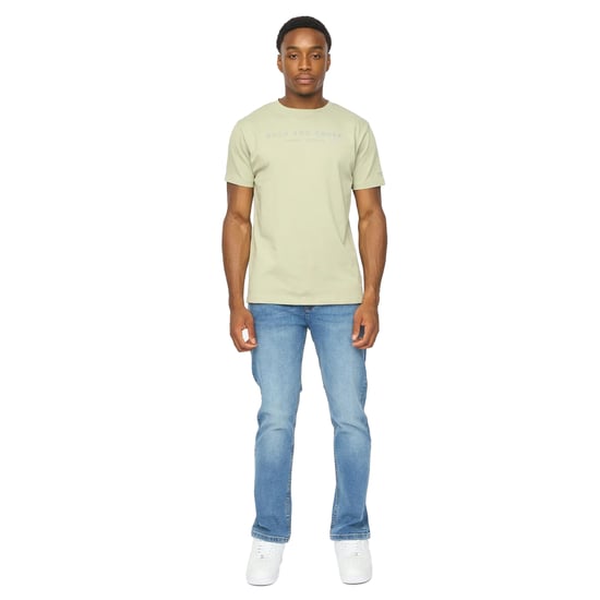 Duck and Cover - "Crytons" T-Shirt für Herren, Schwer (Salbei) - Image 4