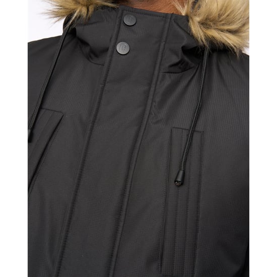 Crosshatch - "Parkmoore MVE" Parka für Herren (Schwarz) - Image 3
