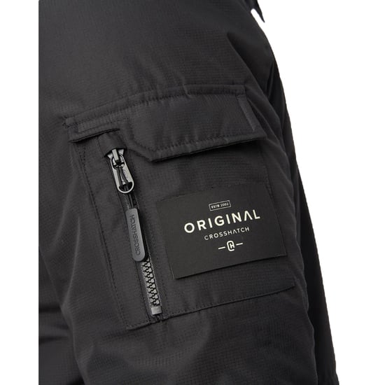 Crosshatch - "Parkmoore MVE" Parka für Herren (Schwarz) - Image 4