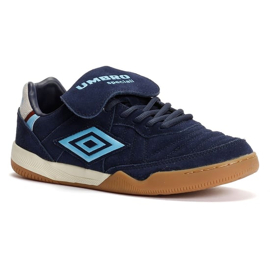 Umbro Speciali TR Wildlederblaue Sneaker - Image 2