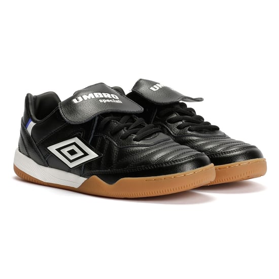 Umbro Speciali TR Leder Schwarze Sneakers - Image 1