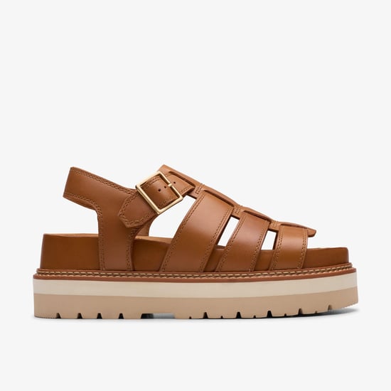 Orianna Twist Tan Leather Sandalen - Image 1