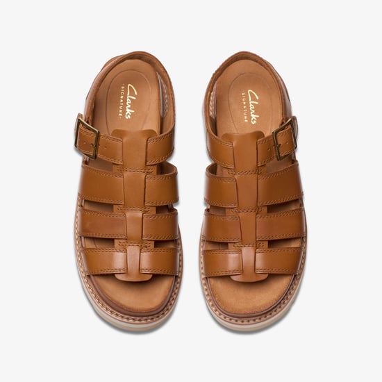 Orianna Twist Tan Leather Sandalen - Image 6