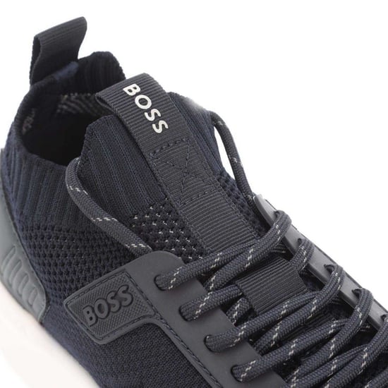 Boss - "Extreme" Sneaker für Herren, Wildleder (Dunkelblau) - Image 4