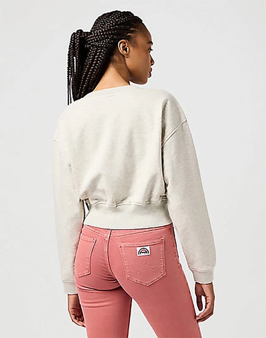 Wrangler - Relaxed - Sweatshirt - Hafer - Image 3