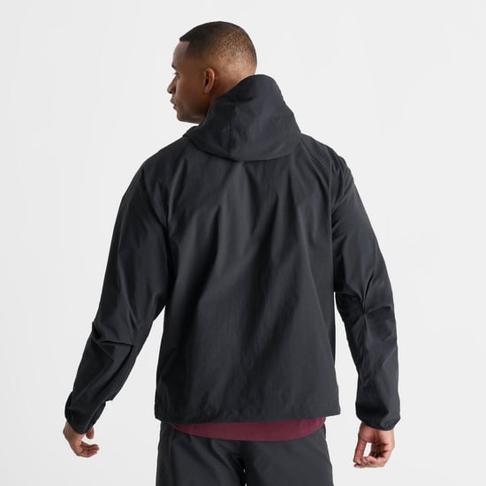 Nike Tech Windrunner Gewebe Trainingsanzug Set in Schwarz - Image 3