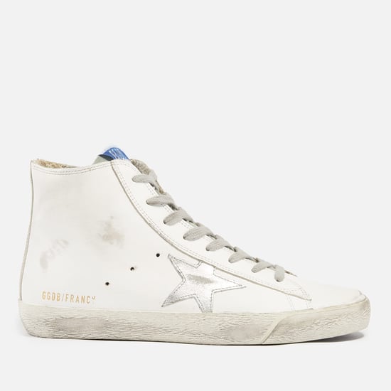 Damen Golden Goose Francy Leder Hi-Top Sneakers in Weiß - Image 1
