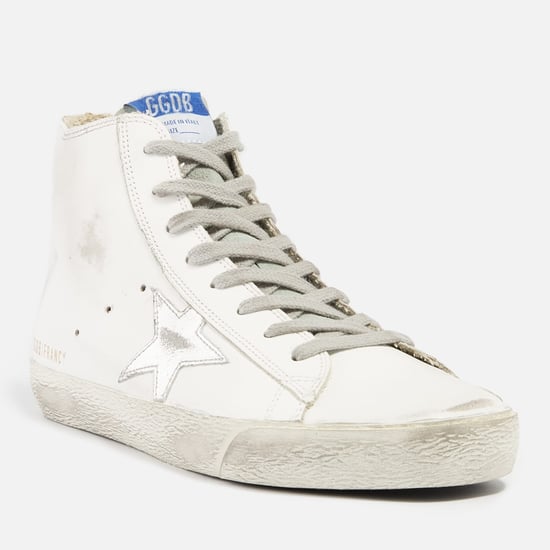 Damen Golden Goose Francy Leder Hi-Top Sneakers in Weiß - Image 3