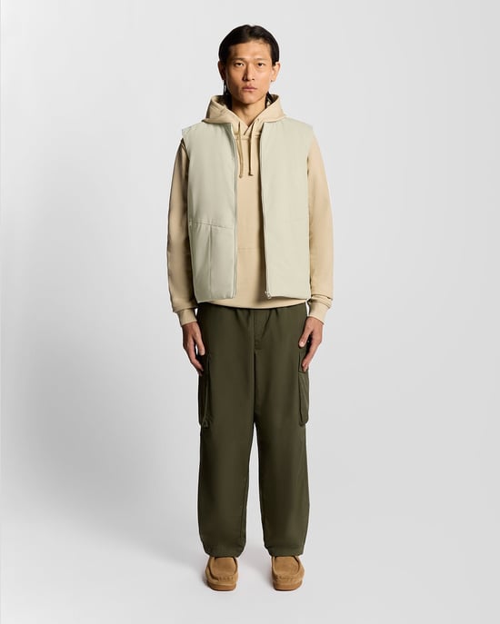 Lyle & Scott wasserabweisende, isolierte Weste – Grau - Image 2
