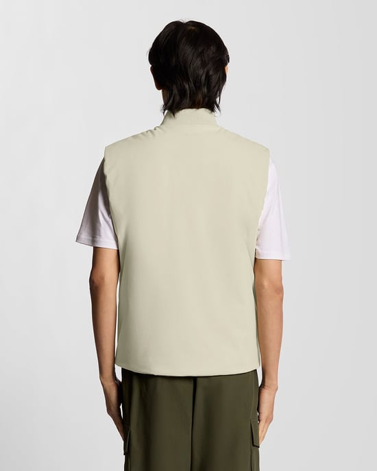 Lyle & Scott wasserabweisende, isolierte Weste – Grau - Image 4