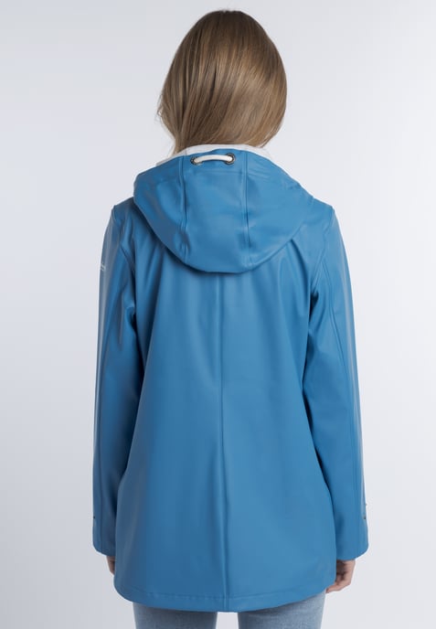 Schmuddelwedda Regenjacke Damen blau - Image 4