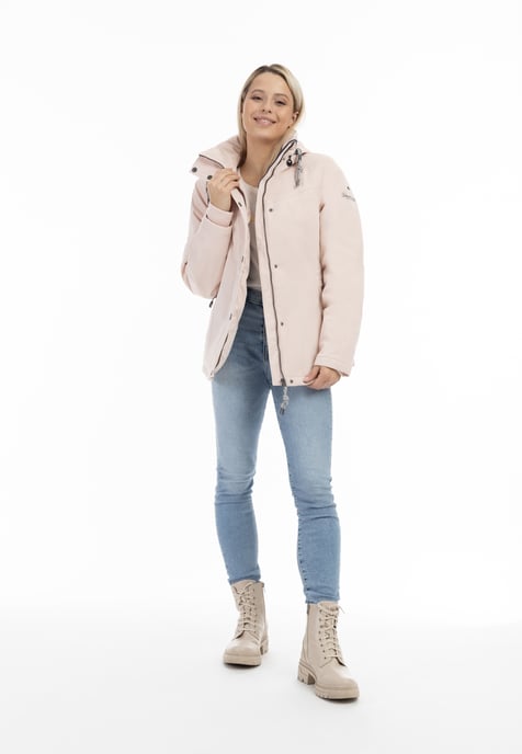 Schmuddelwedda Winterjacke Damen pastellrosa - Image 2