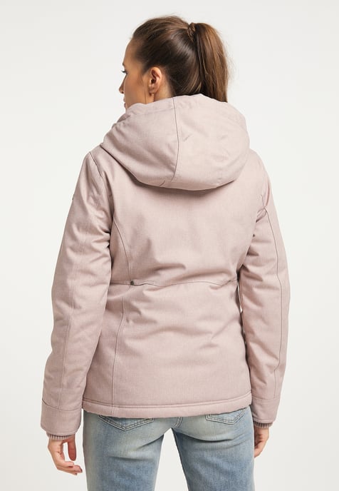 Dreimaster Winterjacke Damen Nude-Melange - Image 4