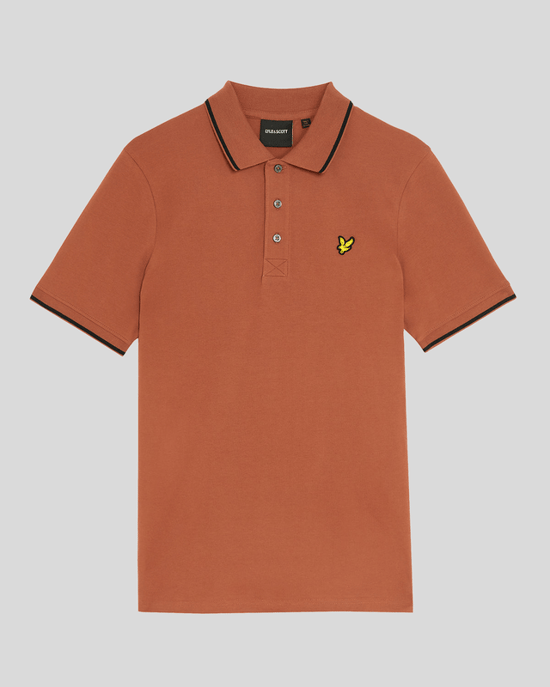 Lyle & Scott Poloshirt mit Farbverlauf – Rot - Image 5