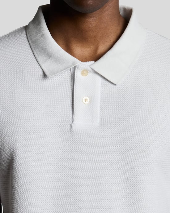 Jacquard-Dobby-Strick-Polo-Shirt - Image 3