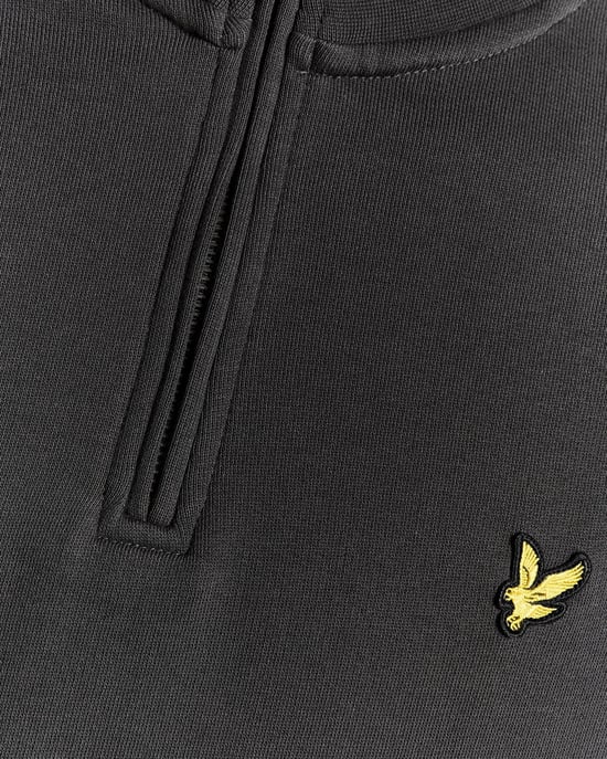 Baumwolle Loopback 1/4 Zip Sweatshirt - Image 6