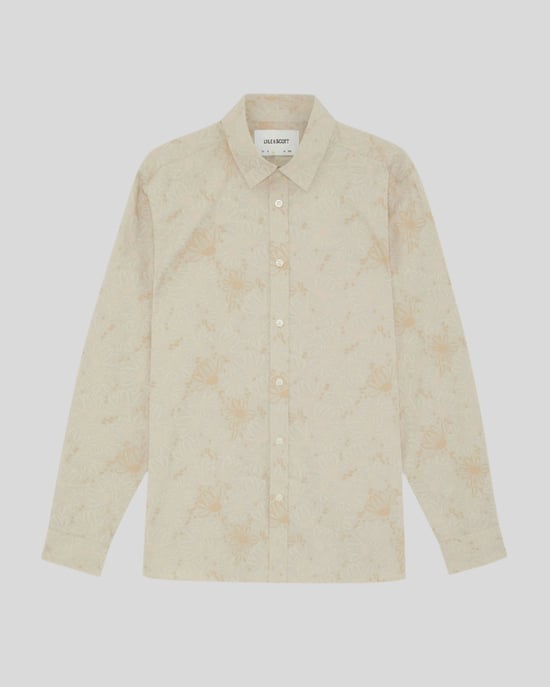Lyle & Scott Langarmhemd mit Blumenmuster – Weiß - Image 5
