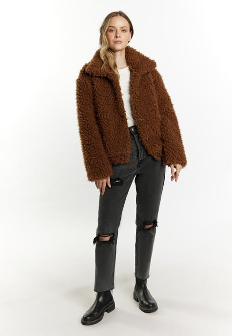 Dreimaster Jacke Damen braun - Image 2