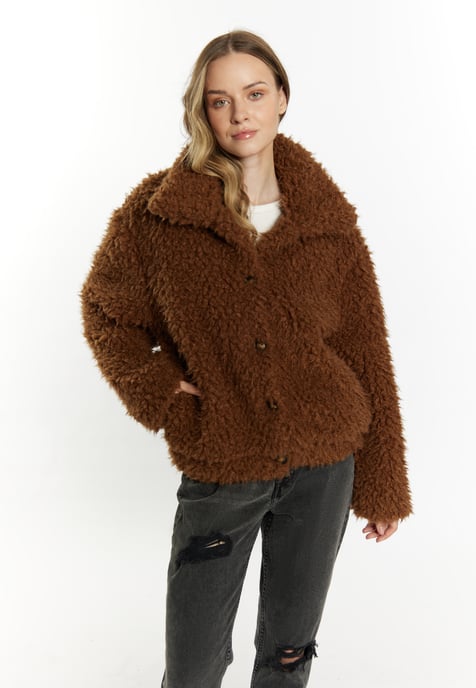 Dreimaster Jacke Damen braun - Image 3