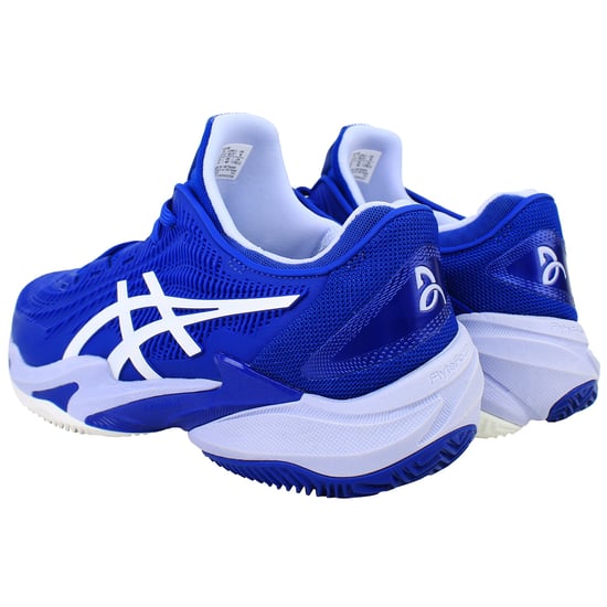 Asics Court FF 3 Novak Clay Herren Tennis Schuhe Blau - Image 3