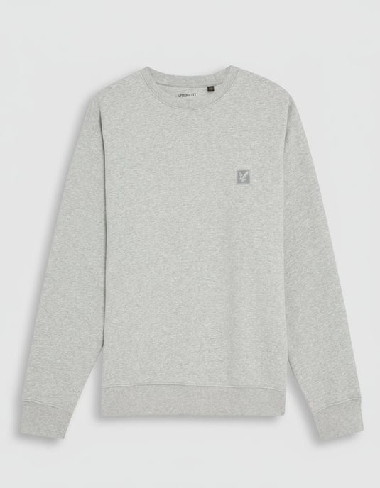 Lyle & Scott Lounge Sweatshirt mit Rundhalsausschnitt – Hell - Image 1
