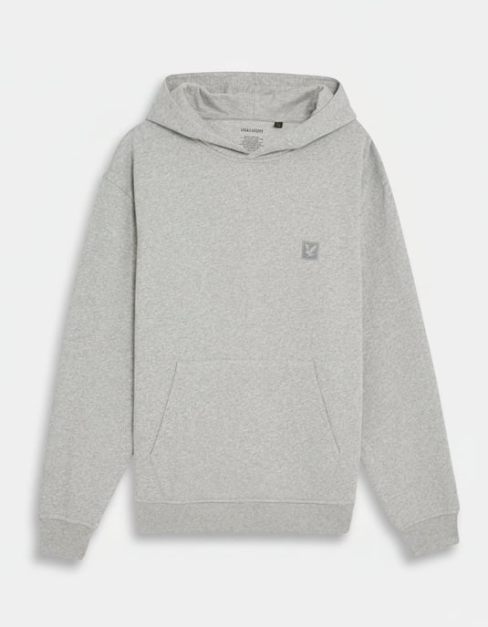 Lyle & Scott Lounge Pullover Hoodie - Hell - Image 5