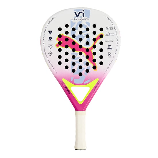 Puma SolarATTACK Victoria Pink/White Padel-Schläger - Image 1