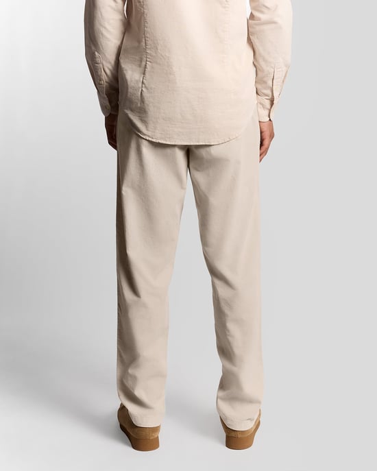 Lyle & Scott Feinripp-Cordhose - Weiß - Image 4