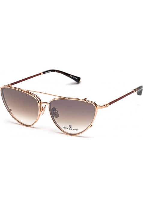 Belstaff DELMERE-GLÄNZEND-SCHWARZ-WW DELMERE GLANZEND SCHWARZ 57 WW Optik mit Clip-On Sonnenbrille - Image 2