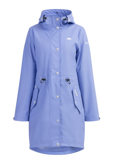 Schmuddelwedda Regenmantel Damen Violettblau - Image 1