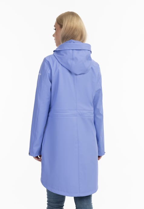 Schmuddelwedda Regenmantel Damen Violettblau - Image 4