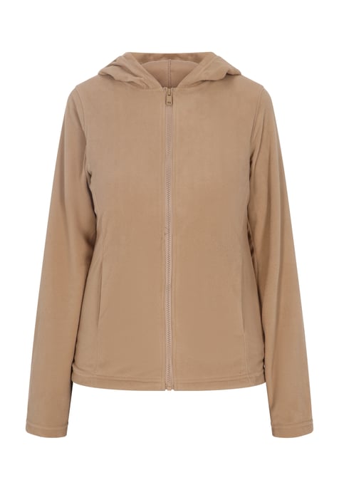 Schmuddelwedda Fleecejacke Frauen Beige - Image 1
