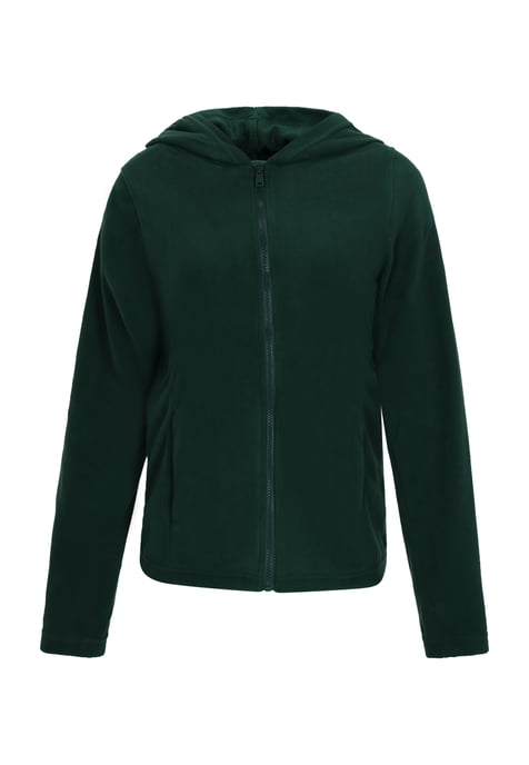 Schmuddelwedda Fleecejacke Frauen dunkelgrün - Image 1