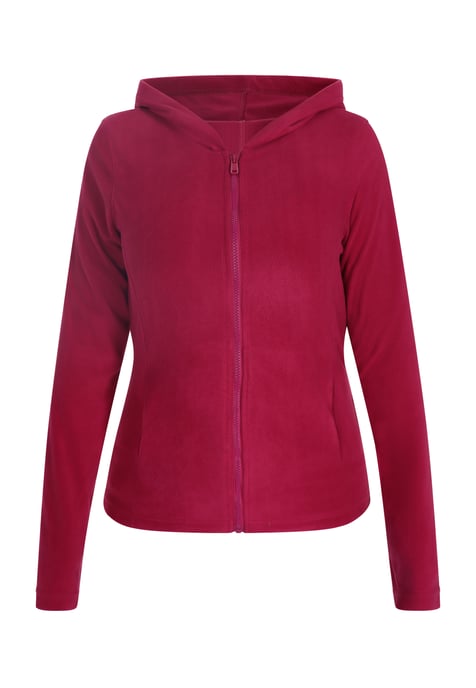 Schmuddelwedda Fleecejacke Frauen Fuchsie - Image 1
