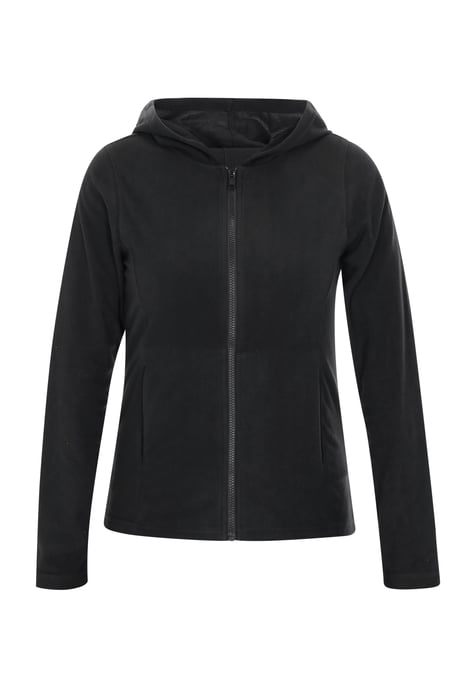 Schmuddelwedda Fleecejacke Frauen schwarz - Image 1