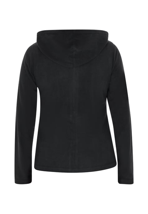 Schmuddelwedda Fleecejacke Frauen schwarz - Image 2