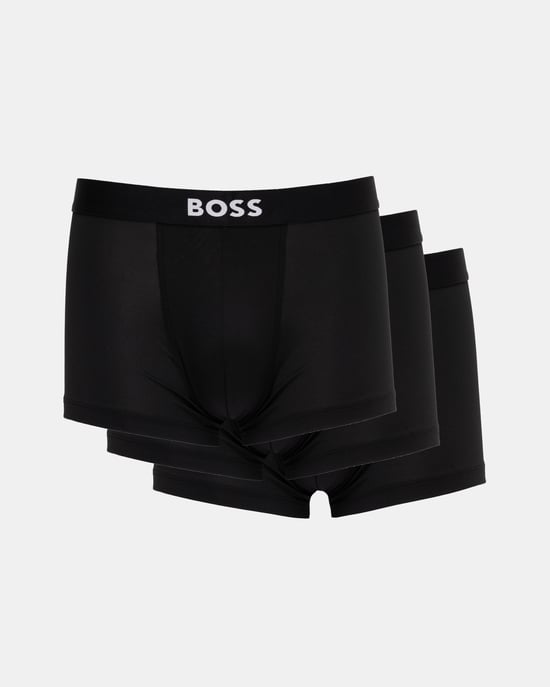 Micro ONE Boxer in Schwarz (3er-Pack) - Image 1
