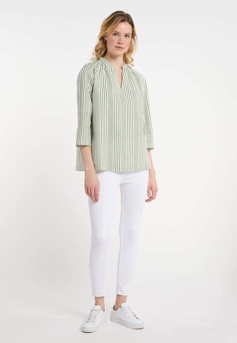 Dreimaster Tunika Damen Wollweiss Helloliv - Image 2