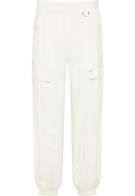 Dreimaster Stoffhose Damen weiss - Image 1